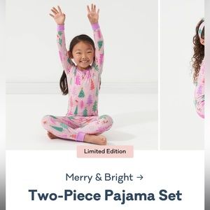 Little Sleepies Merry and Bright Christmas pajamas